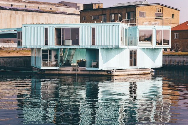 Container Boat House